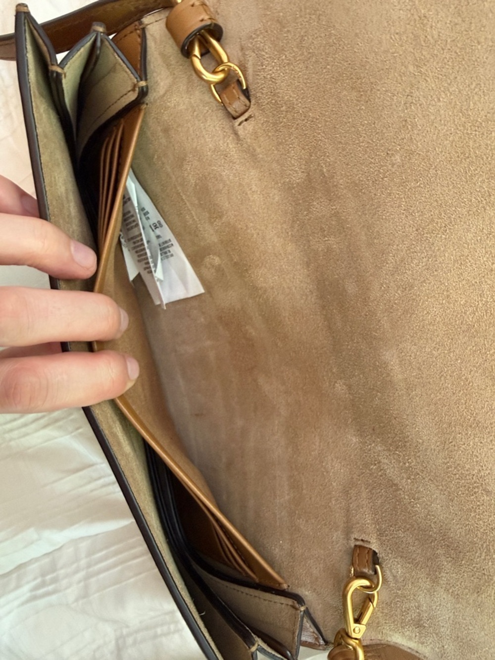 Polo Ralph Lauren Polo ID Convertible Leather Clutch - Picture 7 of 7
